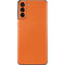 Orange Carbon Fiber Specialty Material Galaxy S21 Plus 5G Skin